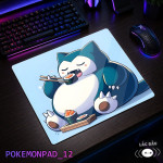 LÓT CHUỘT KÍNH CƯỜNG LỰC POKEMON SIZE 45X40 DÀY 3MM