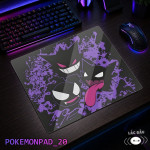 LÓT CHUỘT KÍNH CƯỜNG LỰC POKEMON SIZE 45X40 DÀY 3MM