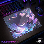 LÓT CHUỘT KÍNH CƯỜNG LỰC POKEMON SIZE 45X40 DÀY 3MM