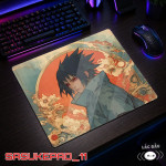 LÓT CHUỘT KÍNH CƯỜNG LỰC SASUKE UCHIHA SIZE 45X40 DÀY 3MM