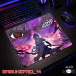 LÓT CHUỘT KÍNH CƯỜNG LỰC SASUKE UCHIHA SIZE 45X40 DÀY 3MM