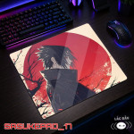 LÓT CHUỘT KÍNH CƯỜNG LỰC SASUKE UCHIHA SIZE 45X40 DÀY 3MM