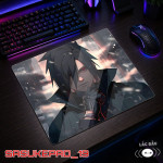 LÓT CHUỘT KÍNH CƯỜNG LỰC SASUKE UCHIHA SIZE 45X40 DÀY 3MM