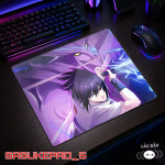 LÓT CHUỘT KÍNH CƯỜNG LỰC SASUKE UCHIHA SIZE 45X40 DÀY 3MM