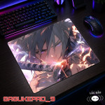 LÓT CHUỘT KÍNH CƯỜNG LỰC SASUKE UCHIHA SIZE 45X40 DÀY 3MM
