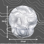 LÓT CHUỘT 3D SILICON KÊ CỔ TAY WHITE CONTOUR