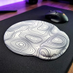LÓT CHUỘT 3D SILICON KÊ CỔ TAY WHITE CONTOUR
