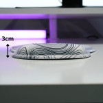 LÓT CHUỘT 3D SILICON KÊ CỔ TAY WHITE CONTOUR
