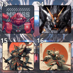 LÓT CHUỘT GUNDAM GAMING SIZE 26X21 DÀY 3MM