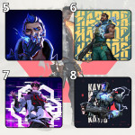 LÓT CHUỘT VALORANT GAMING SIZE 35X30 DÀY 3MM