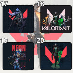 LÓT CHUỘT VALORANT GAMING SIZE 35X30 DÀY 3MM