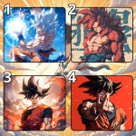 LÓT CHUỘT GOKU DRAGON BALL GAMING SIZE 35X30 DÀY 3MM