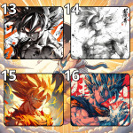LÓT CHUỘT GOKU DRAGON BALL GAMING SIZE 35X30 DÀY 3MM