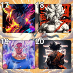 LÓT CHUỘT GOKU DRAGON BALL GAMING SIZE 35X30 DÀY 3MM