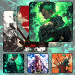 LÓT CHUỘT RORONOA ZORO ONE PIECE GAMING SIZE 26X21 DÀY 3MM