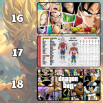 LÓT CHUỘT DRAGON BALL CỠ LỚN SIZE 80X30 DÀY 5MM