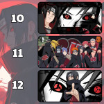 LÓT CHUỘT ITACHI UCHIHA CỠ LỚN SIZE 90X40 DÀY 3MM