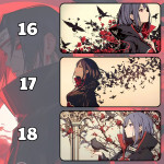 LÓT CHUỘT ITACHI UCHIHA CỠ LỚN SIZE 90X40 DÀY 3MM