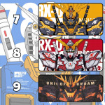 LÓT CHUỘT GUNDAM CỠ LỚN SIZE 90X40 DÀY 3MM