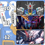 LÓT CHUỘT GUNDAM CỠ LỚN SIZE 90X40 DÀY 3MM
